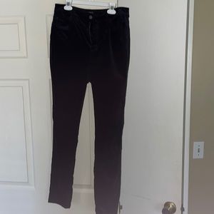 Ann Taylor curvy fit black velvet